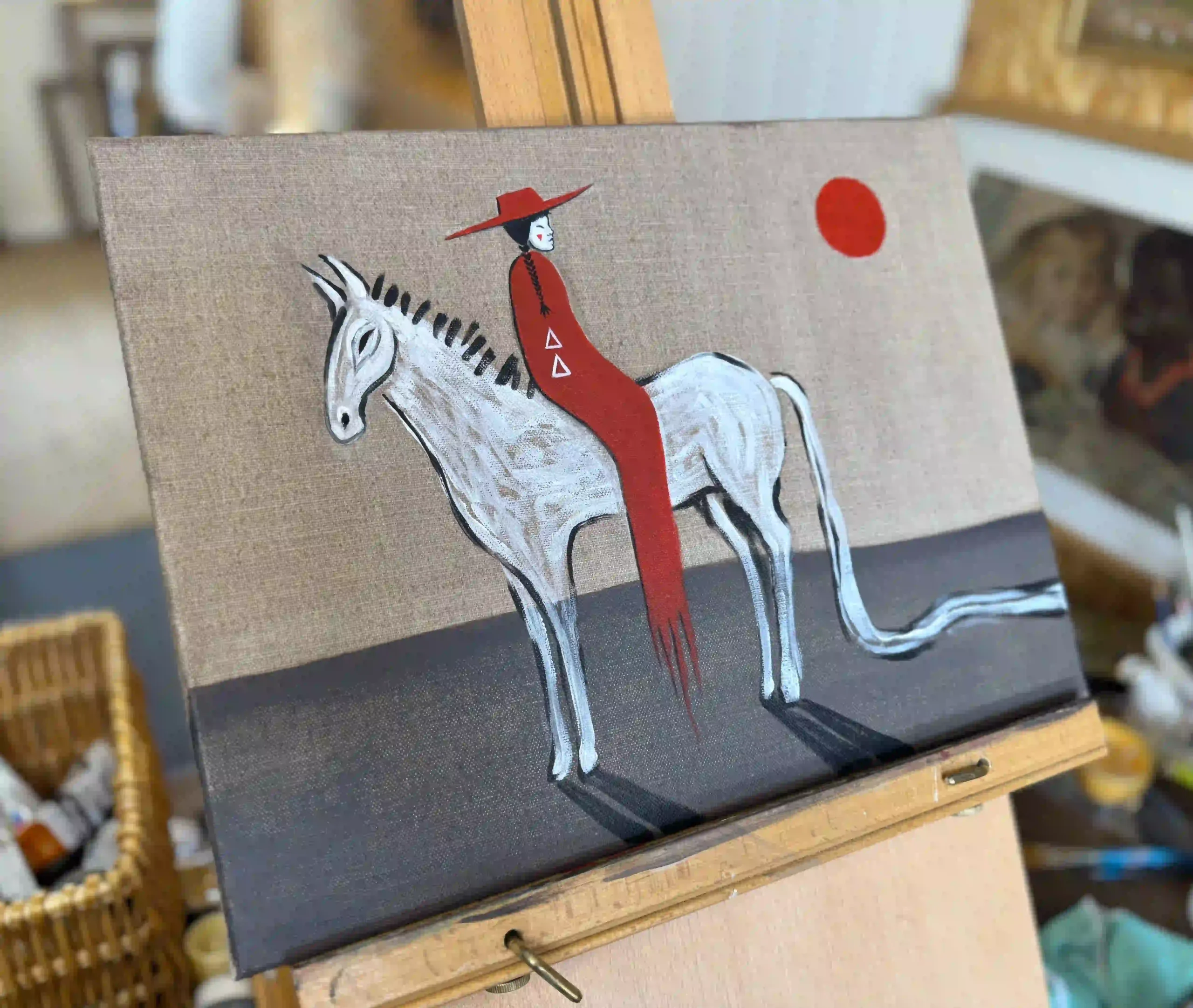 Red Rider Rowena J Draper Commisions