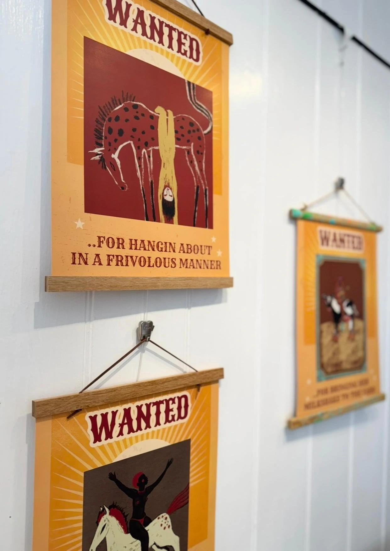 For Indecent Exposure Rowena J Draper, Somerset Artist, Wanted Posters