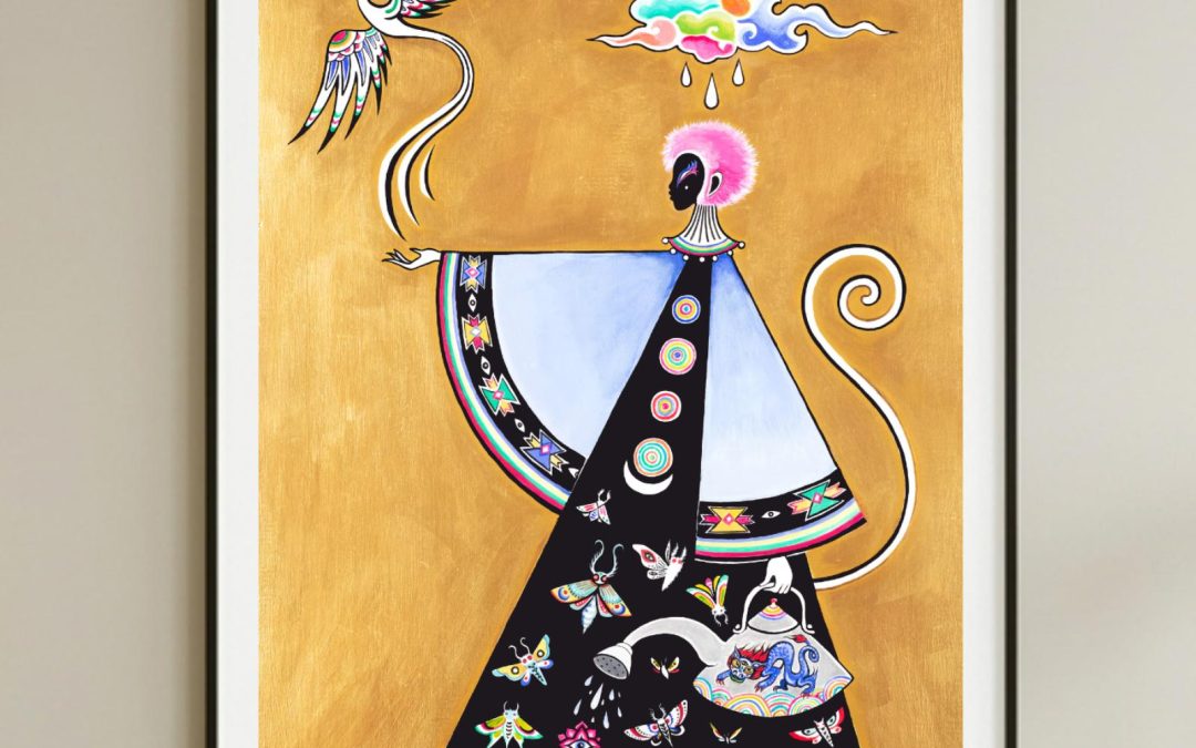 Day Dreaming in My Nightgown – Print