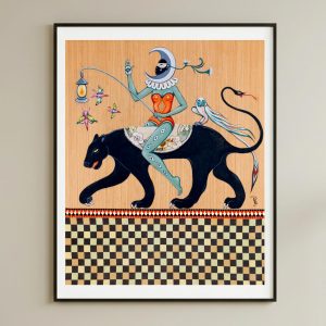 New Moon New Ride, Rowena J Draper, Somerset Artist